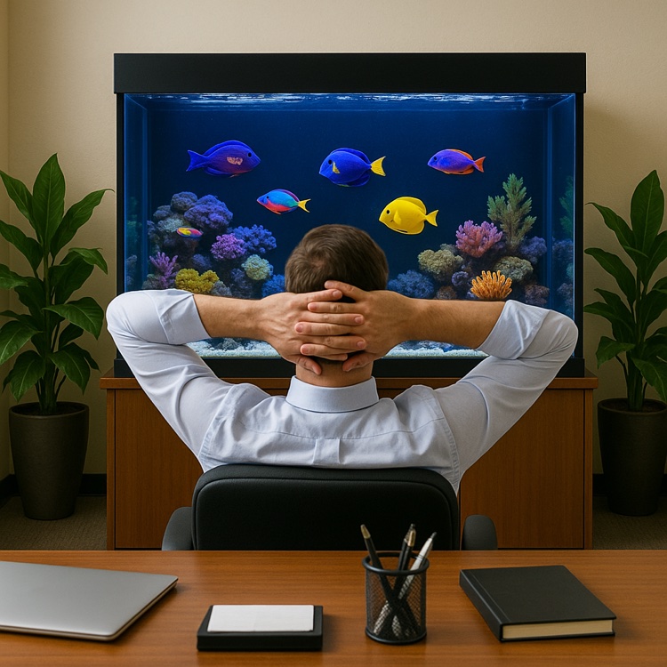 Office aquarium